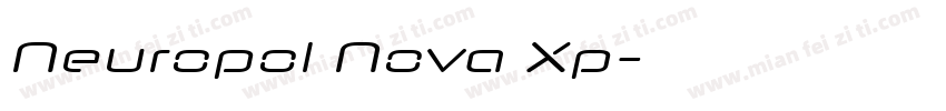 Neuropol Nova Xp字体转换